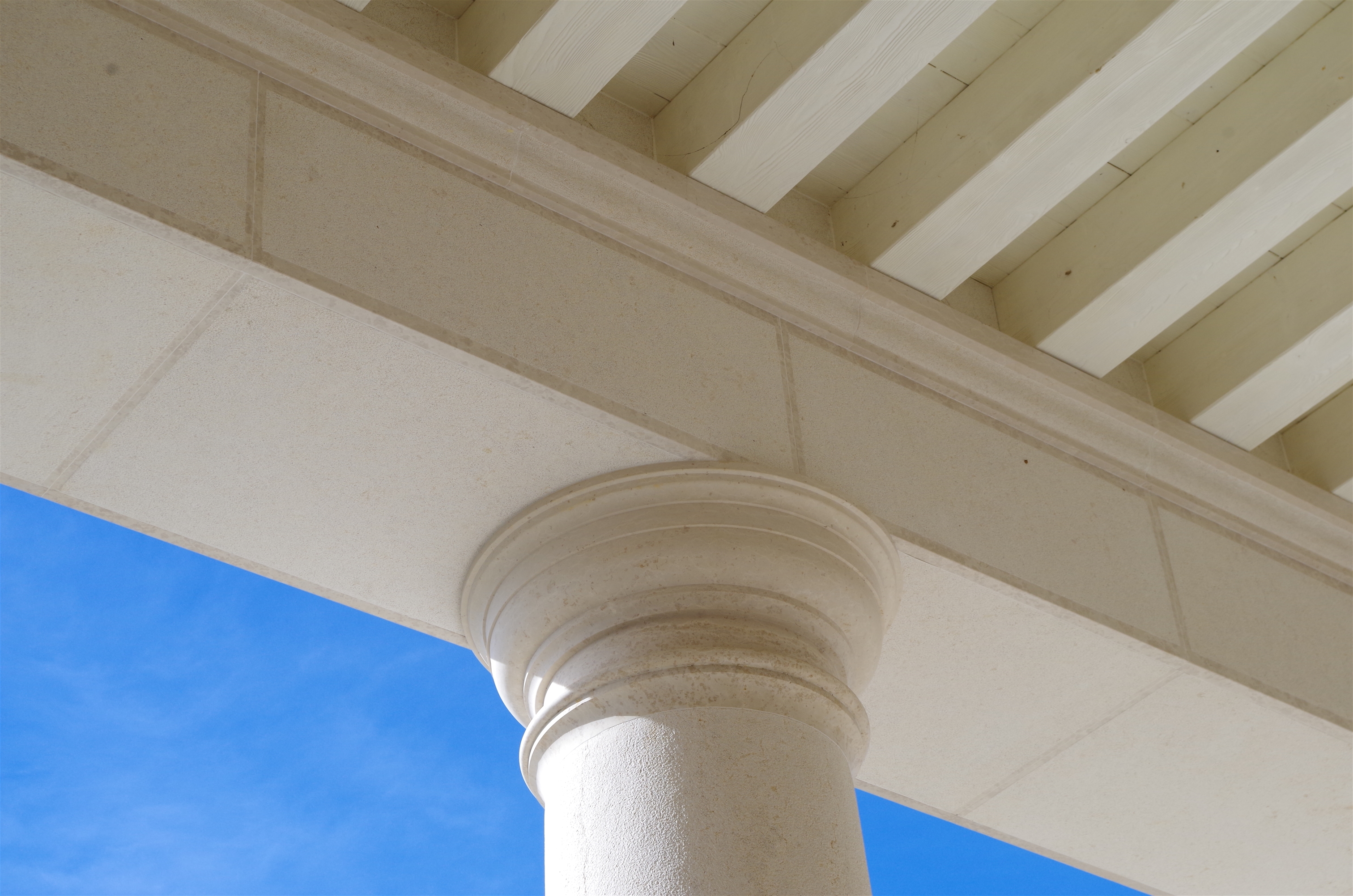 Exterior cladding in marble, granite and natural stone