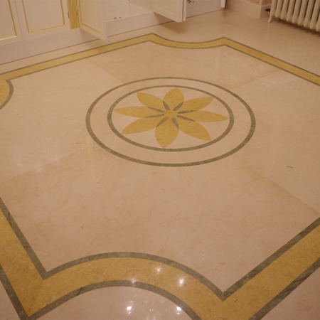 Marble, granite and natural stone floorings