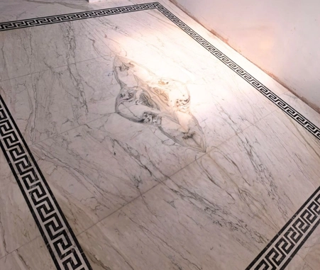 Marble, granite and natural stone floorings