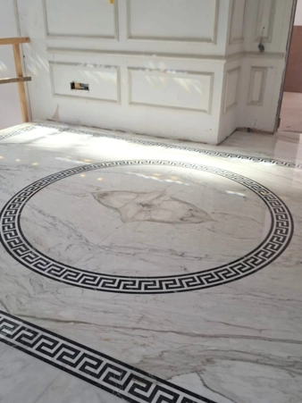 Marble, granite and natural stone floorings