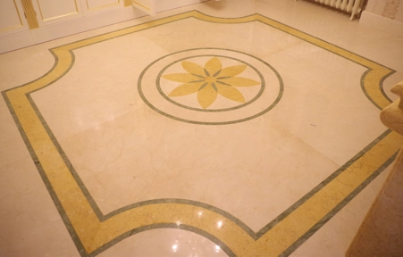 Marble, granite and natural stone floorings