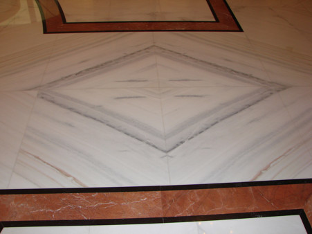 Marble, granite and natural stone floorings