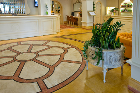 Marble, granite and natural stone floorings