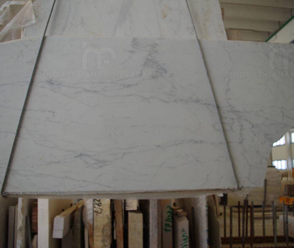 LASTRE IN BIANCO STATUARIO